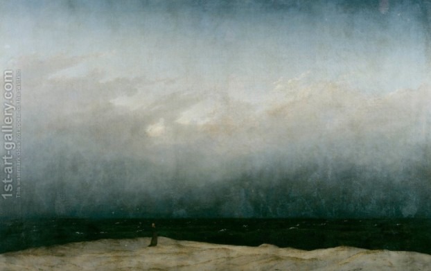 ‘Monk be the Sea’ by Caspar David Friedrich