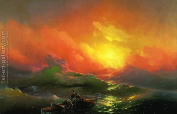 ‘The Ninth Wave’ by Ivan  Aivazovsky