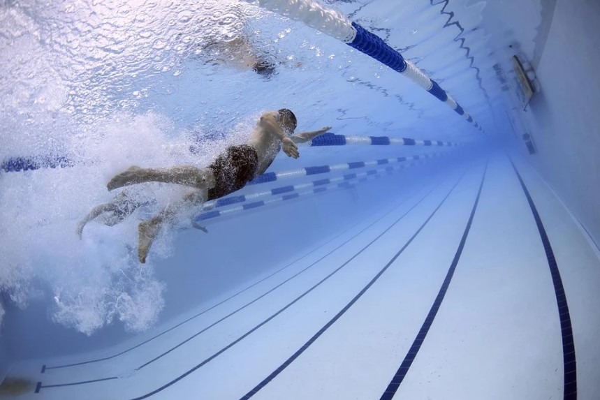 water, swimming, pool, sport, fun, solo