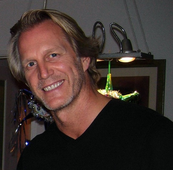 a close-up of Hoyt Richards, smiling at the camera