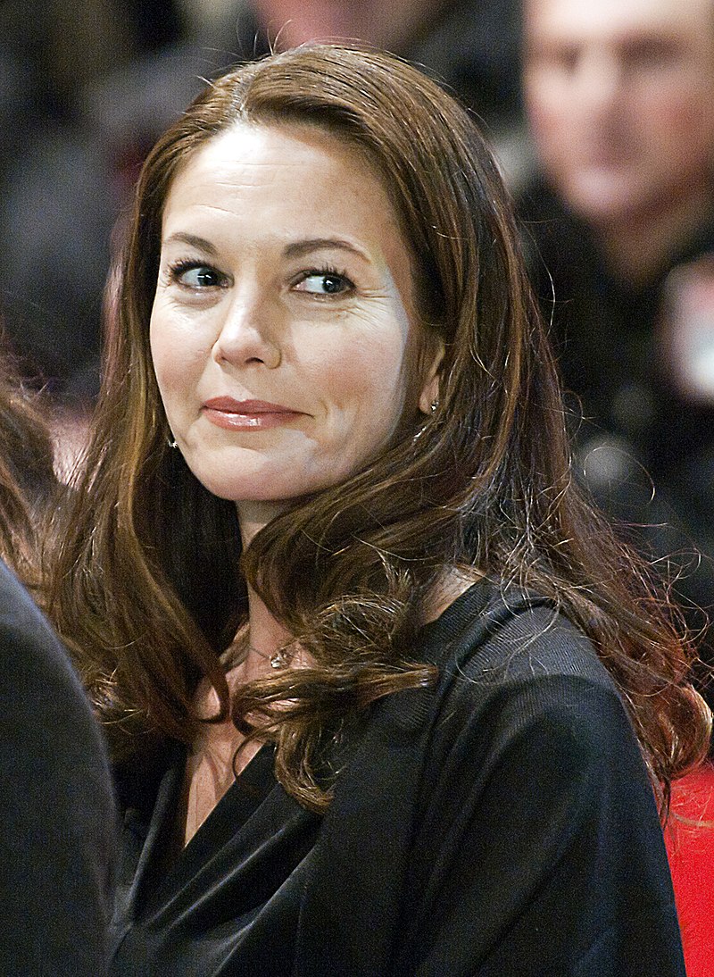 Diane Lane, captured smiling at a premiere